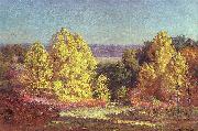 Theodore Clement Steele The Poplars Germany oil painting reproduction